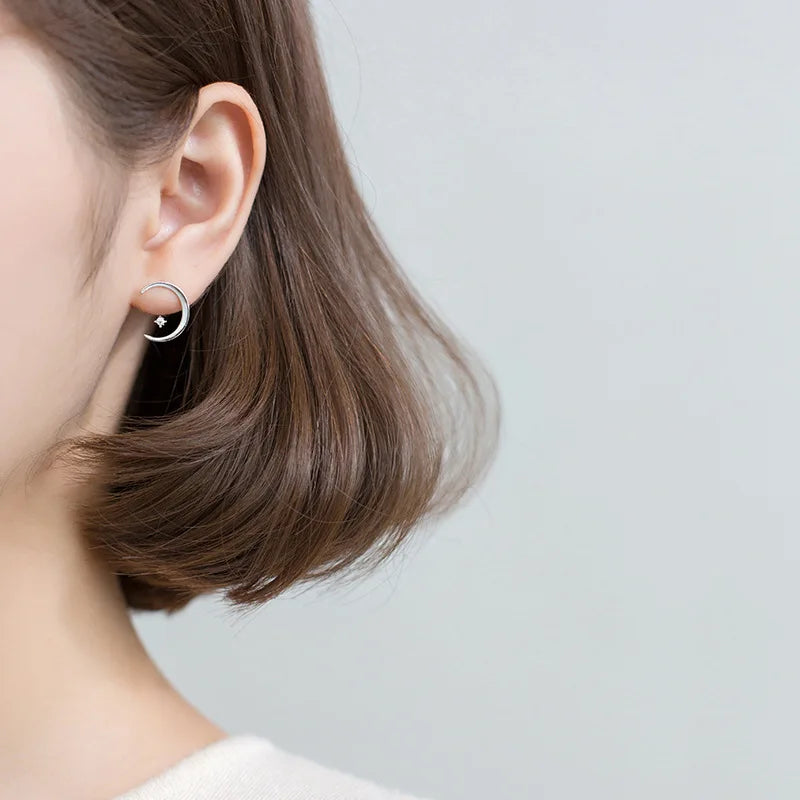 Aros Luna Glow — Plata 925 [prt-5]