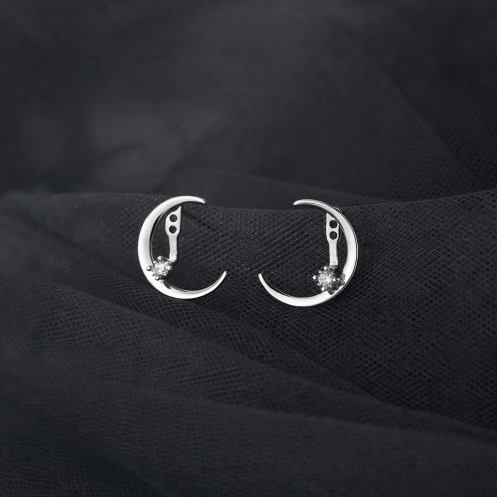 Aros Luna Glow — Plata 925 [prt-5]